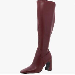 Steve Madden Women's Lamarca Knee High Boot In Burgundy, Size 7